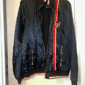 Dolce & Gabbana Vintage Black and Red Jacket Size 54